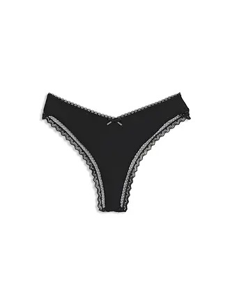 HUGO | String ficelle rose pastel | schwarz
